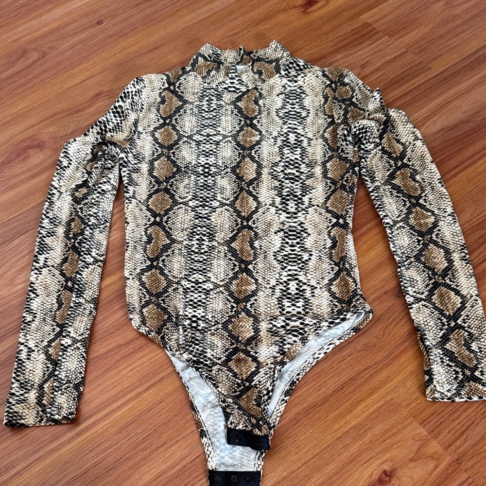 Snakeskin Pattern One Piece